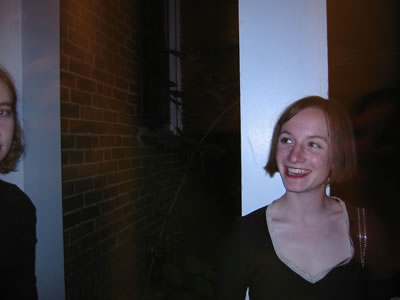 Meredith at the WRC