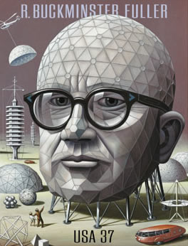 Buckminster Fuller Stamp