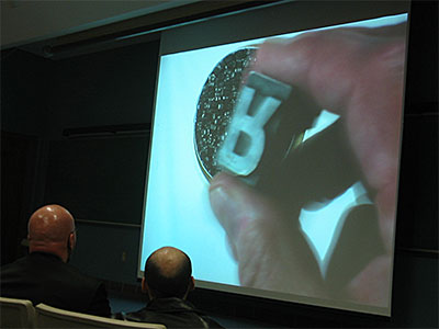 Showing examples of metal type